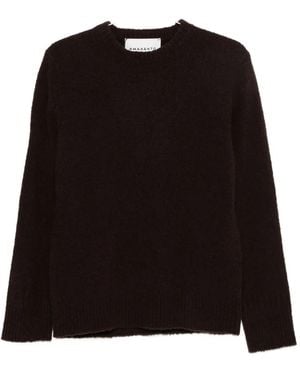 Amaranto Crew-neck sweater - Schwarz