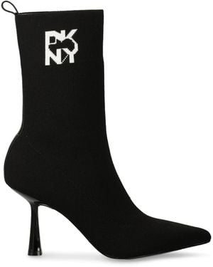 DKNY Sock Boots - Black