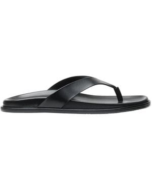 Stuart Weitzman Marykate Thong Sandals - Black