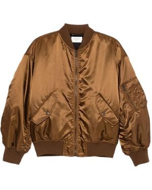 Saint Laurent Jackets - Brown