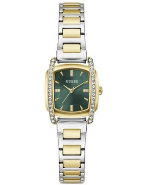 Guess Montre À Détail De Logo 25 Mm - Metallic