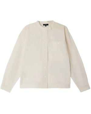 Soeur Chypre Chest-Pocket Shirt - White