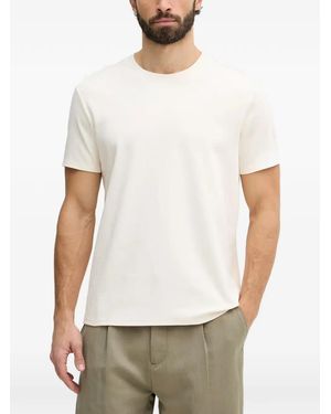 Guess Logo-Embossed T-Shirt - White