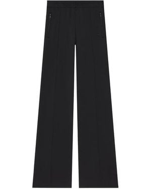 Courreges Bicolour Side-Stripe Track Pants - Black