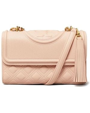 Tory Burch Fleming Convertible ショルダーバッグ S - ピンク