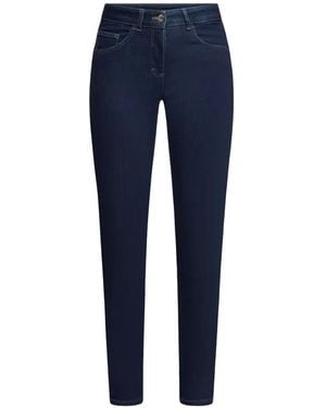 Betty Barclay Patch-Pockets Jeans - Blue