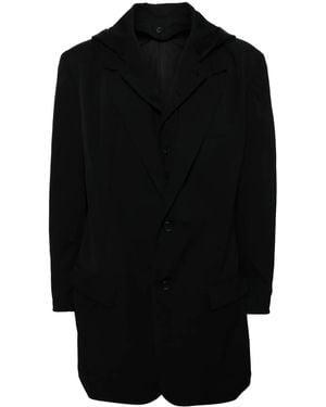 Yohji Yamamoto ギャバジン ジャケット - ブラック