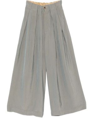Uma Wang Poetic Pleated Trousers - Grey