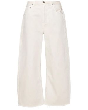 Citizens of Humanity Ayla Cropped Jeans - White