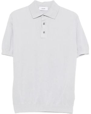 Lardini Buttoned Polo Shirt - White