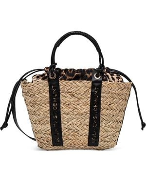 Lola Casademunt Tote Bag Mit Leoparden-Print - Schwarz