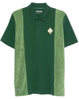 Lacoste Colourblock Patch Polo Shirt - Green