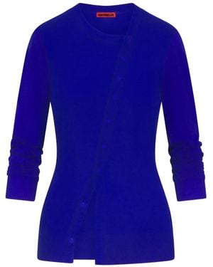 Simon Miller Ada Asymmetrical Cardigan - Blue