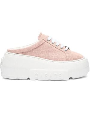 Casadei Heeled Mules - Pink