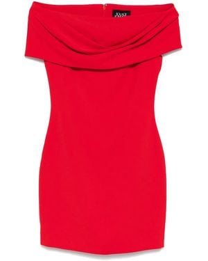 Solace London Short Dress Snow - Red