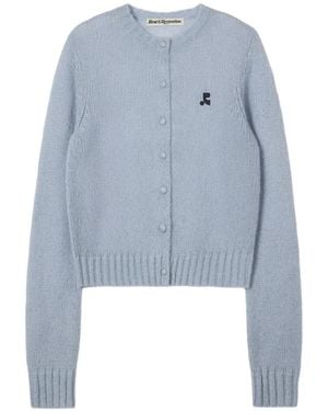 Rest&Recreation Cardigan Côtelé - Bleu