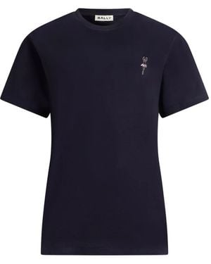 Bally Rina Cotton T-Shirt - Blue