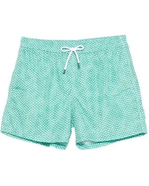Fedeli Madeira Swim Shorts - Blue