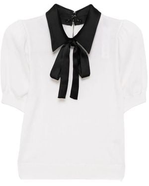Alice + Olivia Chase Top - White