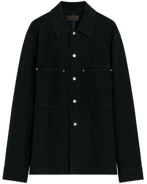 Lemaire Veste À Poches Plaquées - Noir