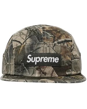 Supreme Twill Camp Cap - Grey