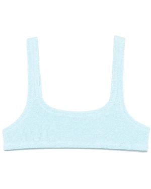 MC2 Saint Barth Naima Bikini Top - Blue