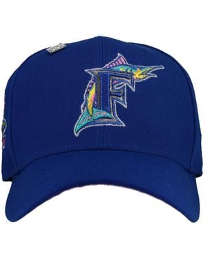 KTZ 59Fifty Florida Marlins 10Th Anniversary Fitted Cap - Blue