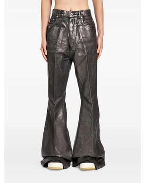 Rick Owens Concordians Bolans Flared Jeans - Grey