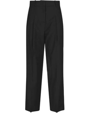 Frankie Shop Gelso Pleated Trousers - Black