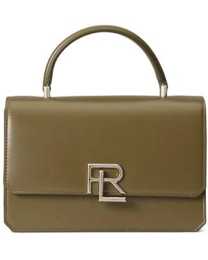 Ralph Lauren Rl ロゴプレート ハンドバッグ - グリーン
