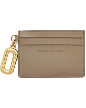Marc Jacobs The Pop J-Marc Card Case - Grey