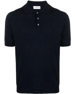 Ballantyne Short-Sleeve Cotton Polo Shirt - Blue