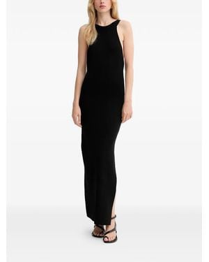 Gestuz Open-Back Sleeveless Maxi Dress - Black