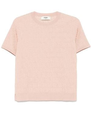 Fendi T-Shirts And Polos - Pink