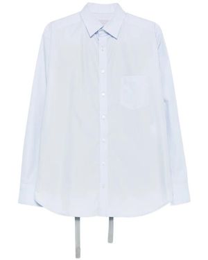 Kolor Long-Sleeve Poplin Shirt - White