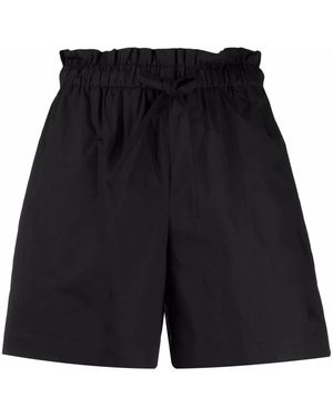 Woolrich Shorts Mit Paperbag-Taille - Schwarz