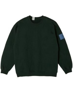 N. Hoolywood Logo-Appliqué Sweatshirt - Green