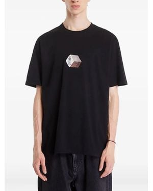 C.P. Company Logo-Print T-Shirt - Black