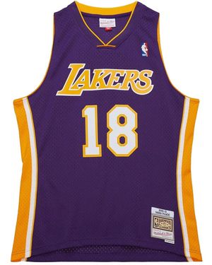 Mitchell & Ness X Nba Los Angeles Lakers 2009-10 Sasha Vujacic Jersey - Purple
