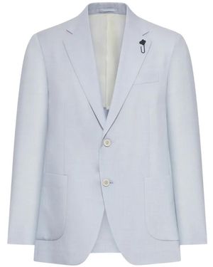 Lardini Single-Breasted Blazer - Blue