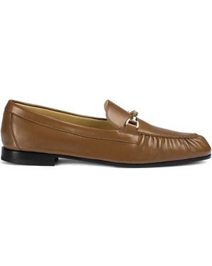 Doucal's Leather Loafers - Brown