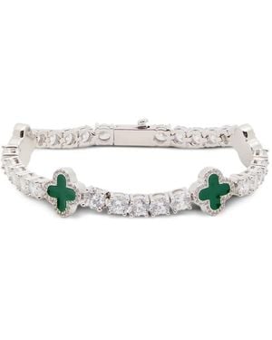 CERNUCCI Motif Tennis Bracelet - White