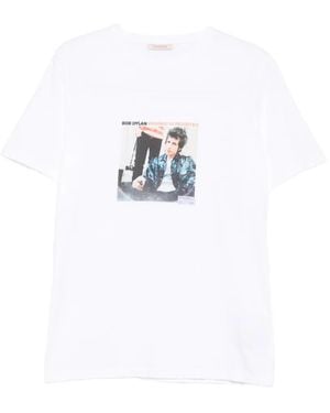 Sartoria Tramarossa X Bob Dylan Image-Print T-Shirt - White