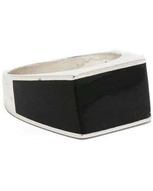 Elle Macpherson Zweifarbiger Ring - Schwarz