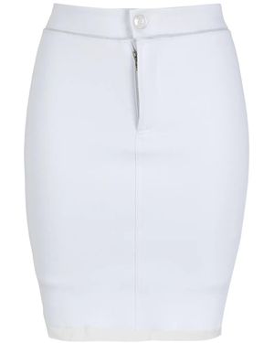 Amir Slama Pencil Skirt - White