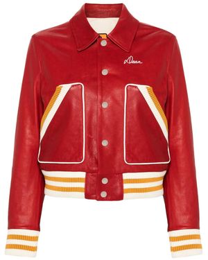 DSquared² Chaqueta Bomber Estilo Varsity - Rojo