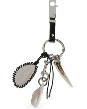 Benedetta Bruzziches Horn-shell Keyring - メタリック