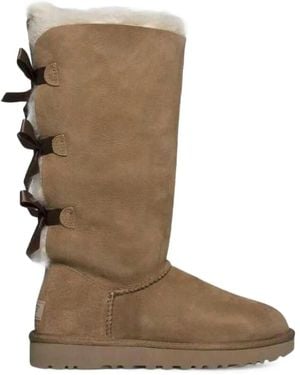 UGG Bailey Bow Tall Ii "Chestnut" Boots - Brown