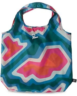 by Parra Bolso Shopper Gem Stones Plegable - Azul