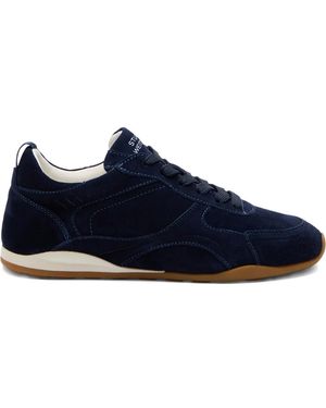 Stuart Weitzman Scout Lace-Up Trainers - Blue